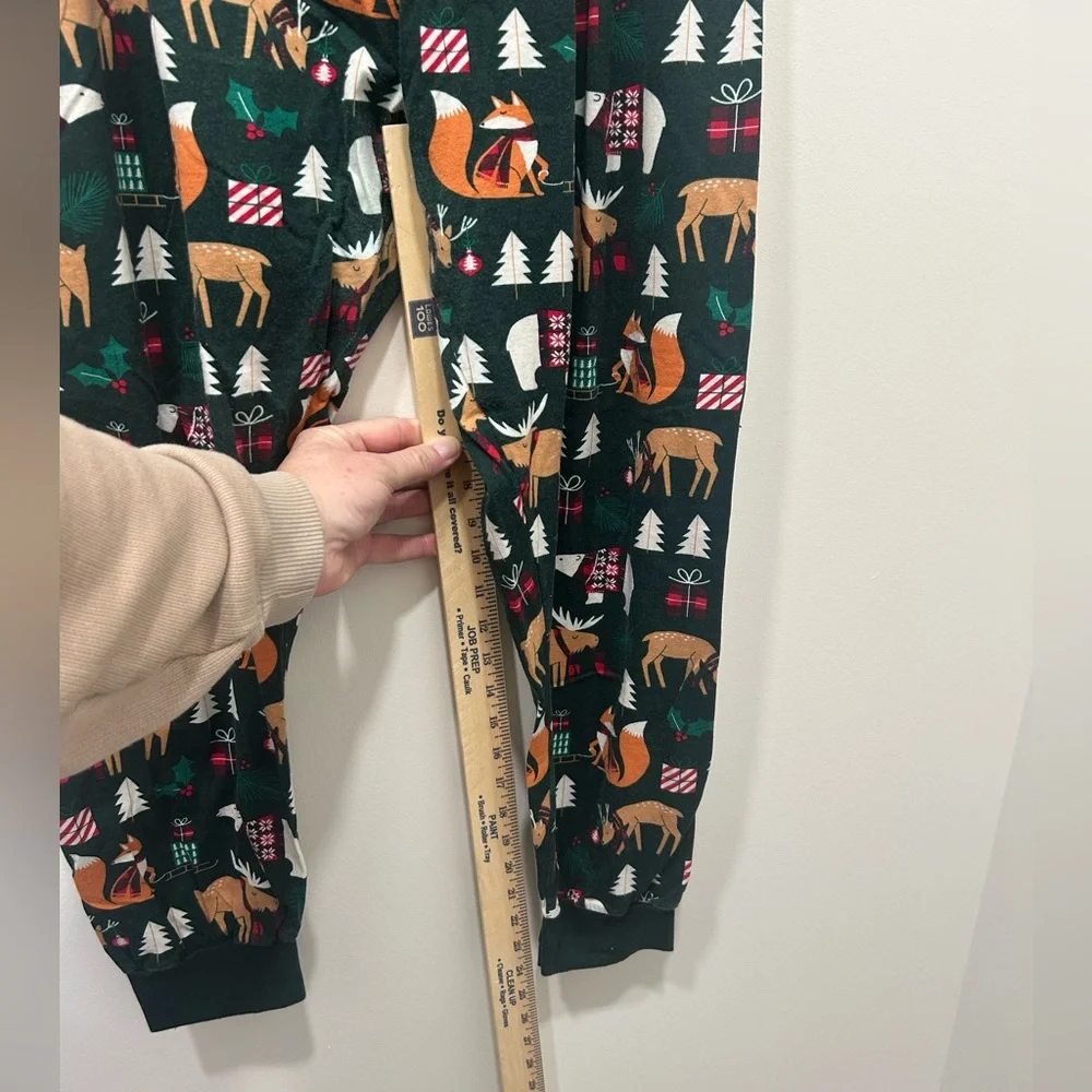 The‎ Children’s Place Pajamas Size XL Green Fox & Reindeer Women’s Pajama Set